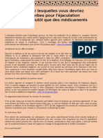 4 Raisons Pour Lesquelles Vous Devriez Choisir Des Herbes Pour L'éjaculation Prématurée Plutôt Que Des Médicaments Prescrits