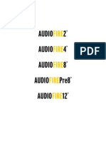 AudioFire Windows Manual v2.2