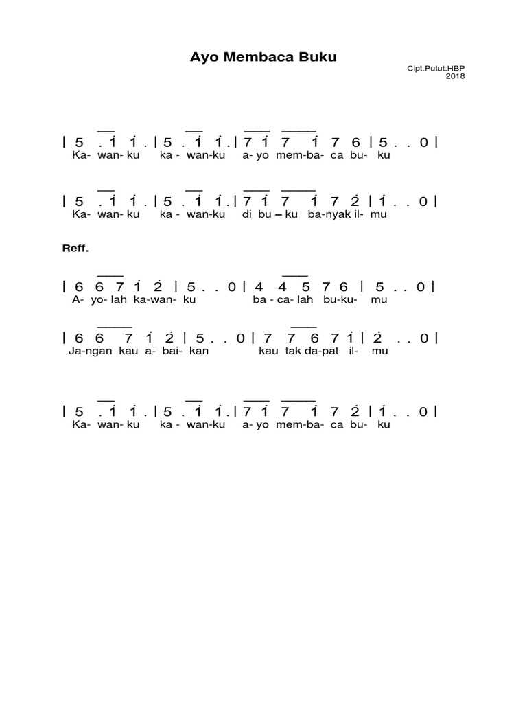 1 Ayo Membaca Buku Pdf