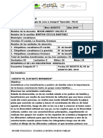 Formato Informe Pedagogico Agosto