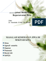 Konseptual Model Dalam Keperawatan Jiwa CB 2020