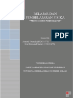 Makalah - B&P Fisika - Model 2 Pembelajaran - AsmaulHsnh&Hikmah