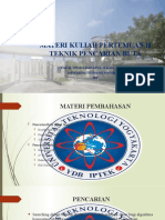 Kecerdasan Buatan Pertemuan II