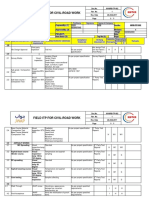 FIELD ITP FOR CIVIL-ROAD WORK