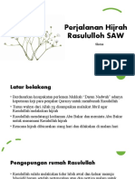 Perjalanan Rasulullah Hijrah