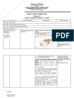 Weekly Home Learning Plan Science 10 Quarter 1, Week 6, November 9 - 13, 2020