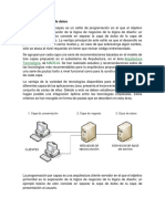 3.4.1 Creación de la capa de datos