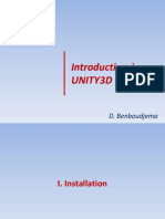 introduction à Unity 3D