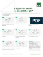 Achs Uso de Alcohol Gel para Desinfeccion de Manos