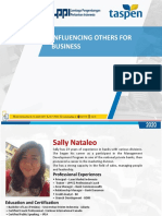 Sally Nataleo - Influencing Other For Business