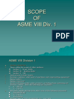 Scope OF Asme Viii Div. 1