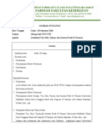 Lembar Notulensi Pembentukan 2017