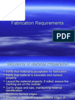 Fabrication Requirements
