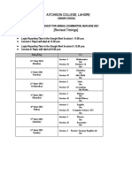 Date Sheet For Online Term Test May 2021 C1 Revised