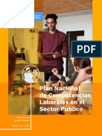 Plan Nacional de Competencias Laborales para El Sector Público