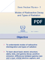 Lecture 3 - Basic Nuclear Physics 3 - Rad. Disintegration