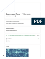 Salvemos El Agua - 1° Mandala