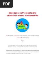 edução nutricional para crianças