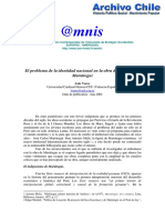 VERES, Luis. El Problema de La Identidad Nacional en La Obra de José Carlos Mariátegui. 2002