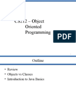 CS212 - Introduction to Object Oriented Programming