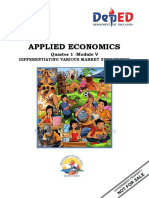 Applied Economics (Module 5)