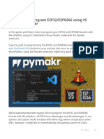MicroPython Program ESP32 - ESP8266 Vs Code and Pymakr - Random Nerd Tutorials