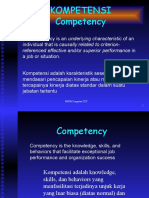 Kompetensi Competency: Referenced Effective And/or Superior Performance in