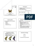 Principles of Systematics 3.: Need To Choose Between Possible Phylogenies