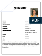 Curriculum Vitae Mile