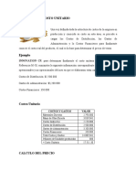 Guia 5. Costo Unitario y Precio Unitario