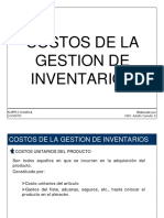 CAPT 02.1 GESTION DE INVENTARIOS - v2.2 - PARTE III Costos de La Gestión de Inventarios