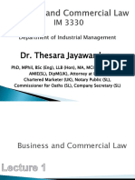 Dr. Thesara Jayawardane: Department of Industrial Management