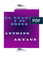 ARTAUD, Antoine_El Teatro y Su Doble