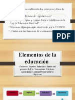 Elementos de La Educación