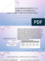 El Nuevo Coronavirus y La Economía Colombiana (