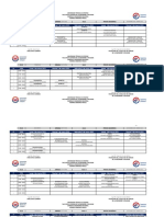 Horario Exámenes Finales