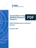 Compendum of Evaluation Methods Reviewed - Dec2020