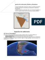 Tema - Espacios de Soberania, Limites y Fronteras