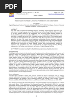 Download PERSONALITY IN ENGLISH LANGUAGE PROFICIENCY AND ACHIEVEMENT-  Reza Zabihi by Francis Abulude SN50994469 doc pdf