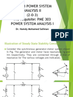 Lecture6 Pme403 Power System Analysis Ii