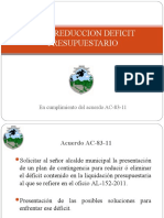 Plan Reduccion Deficit 03 Marzo2011
