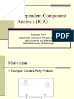 Independent Component Analysis (ICA) : Adopted From