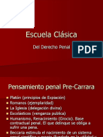 Escuela Clásica Penal