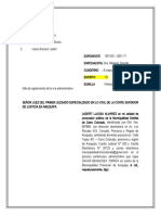 Interpone excepción de falta de agotamiento de la vía administrativa