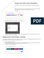 Pak Wartana Google Classroom Untuk Siswa