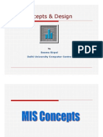 MIS Concepts & Design