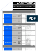 ARQ 1er Llamado Febrero