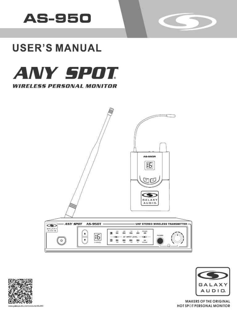 As 950 Manual V20180823 Cdr Pdf