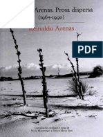 Arenas Reinaldo Libro de Arenas. Prosa Dispersa 1965 1990