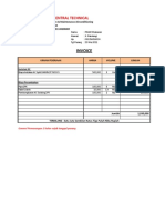 Invoice PDAM